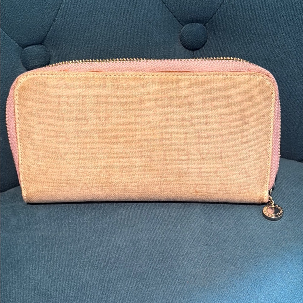 Stylish Pink and Tan Wallet